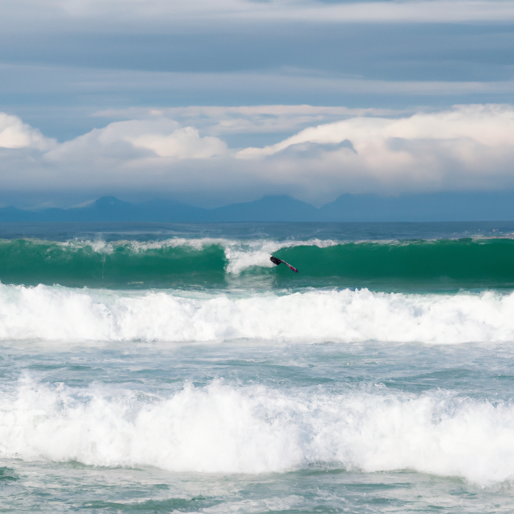 Surfing in Muizenberg