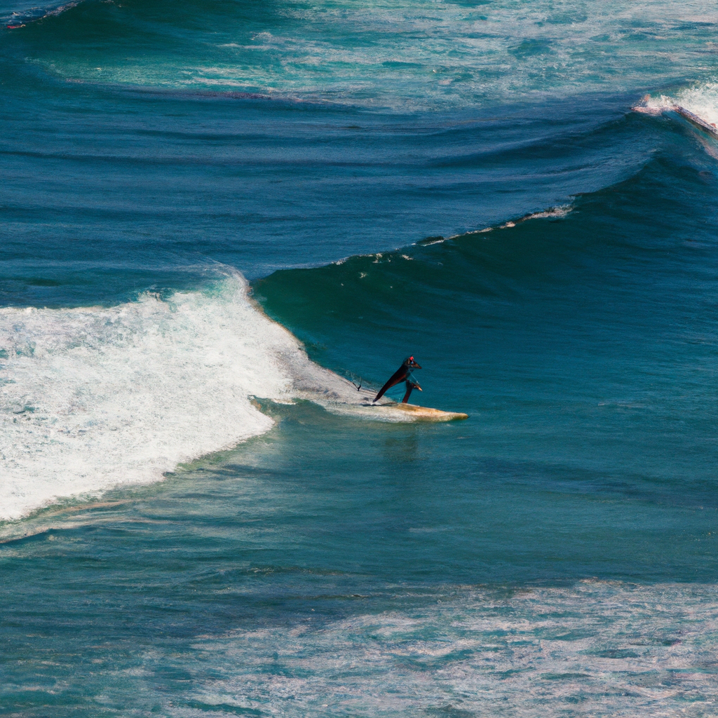 Surfing in Betty's Bay