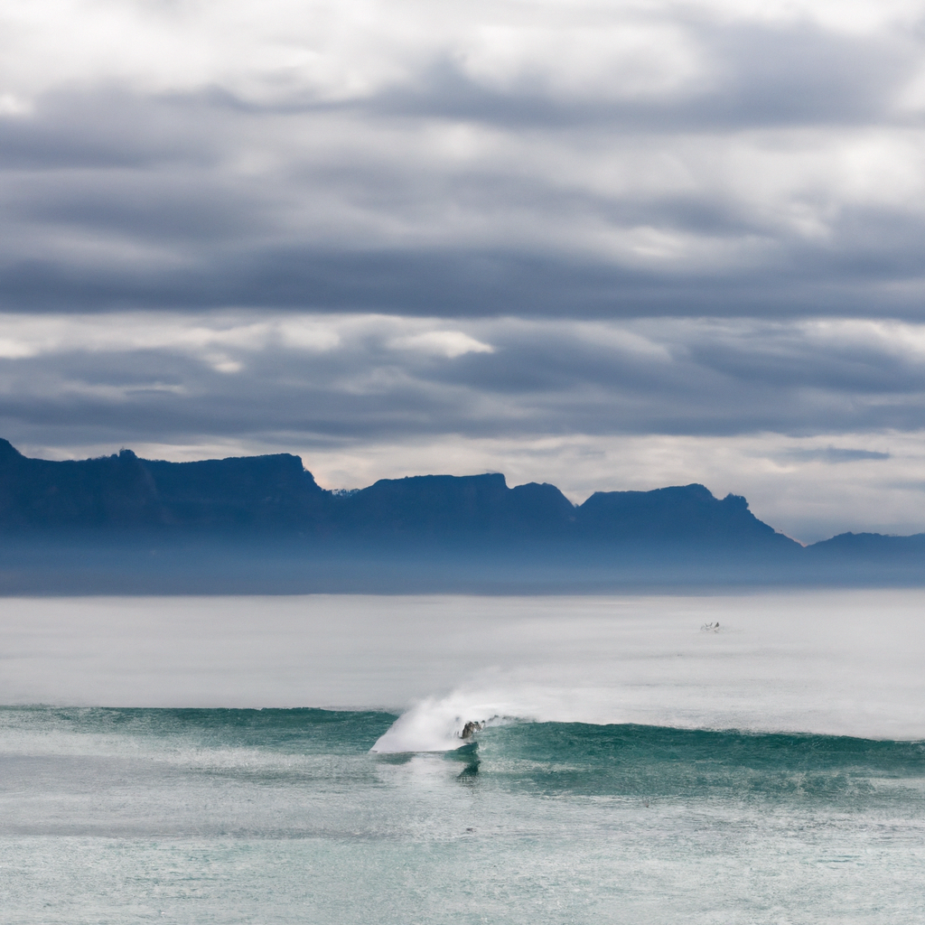 Surfing in Strand