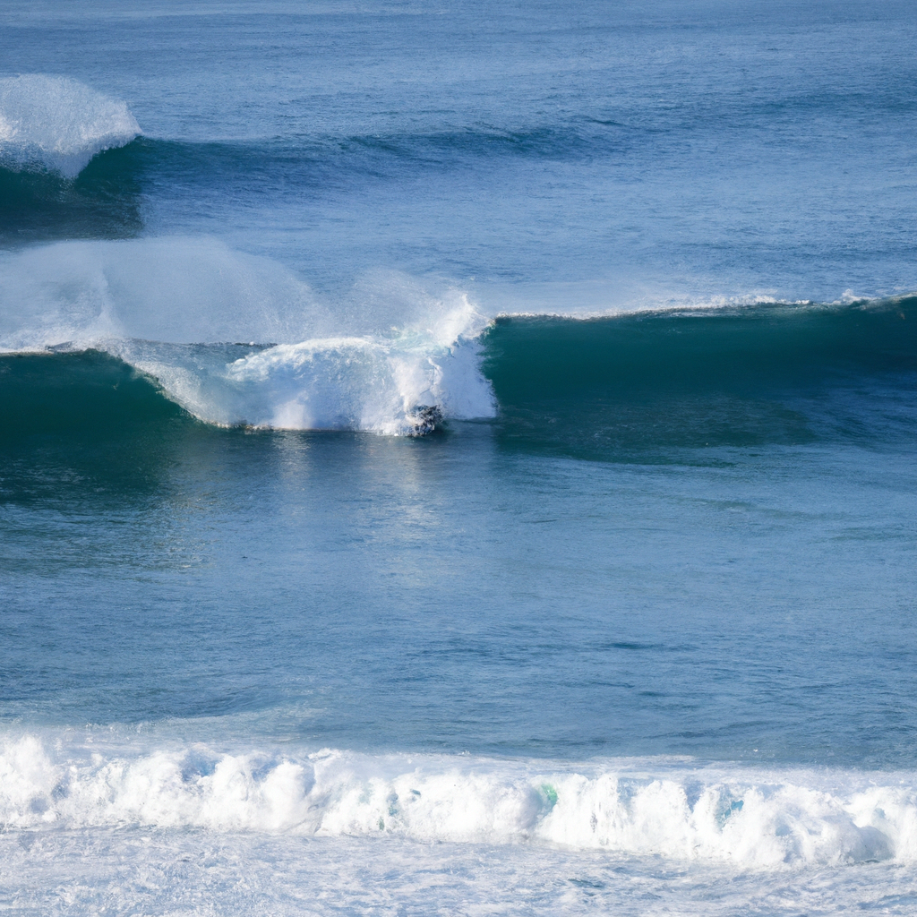 Surfing in Zaragosa Beach