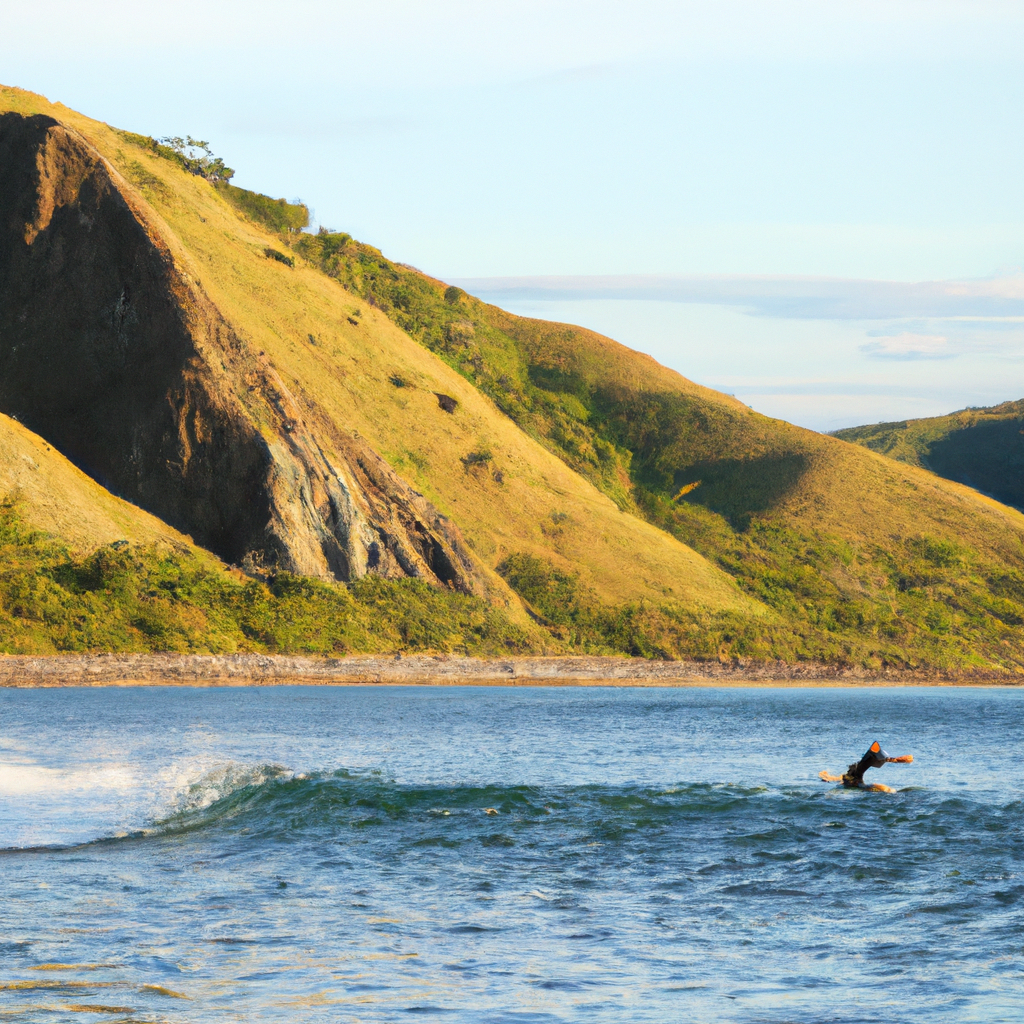 Surfing in Bahia Majagual