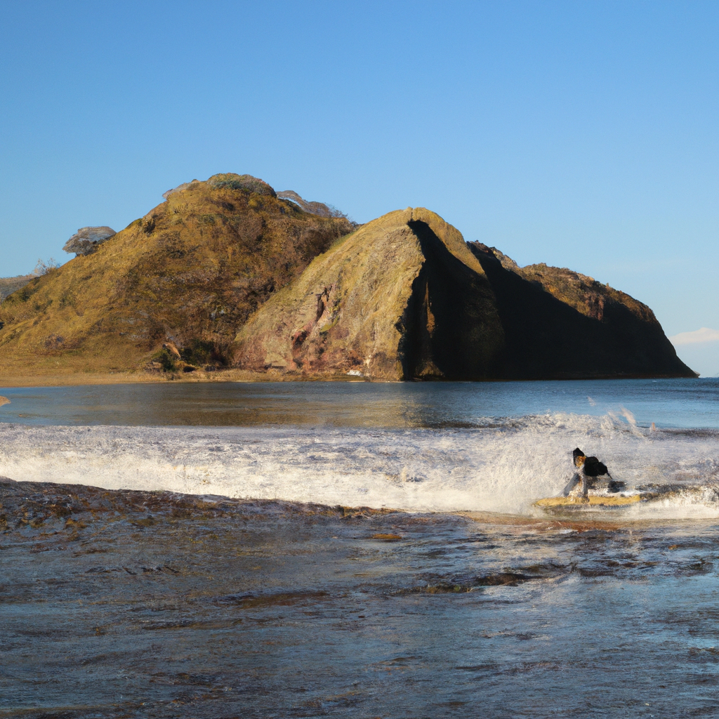 Surfing in Playa Remanso