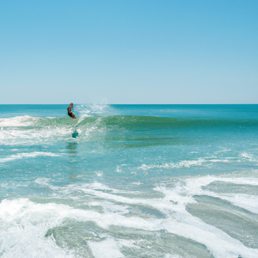 Surfing in Praia de Setiba