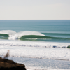 Surfing in Banana Point