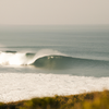 Surfing in Banana Beach