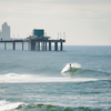 Surfing in New Pier