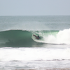 Surfing in Ujung Bocur