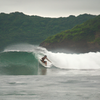 Surfing in Jenny's Right