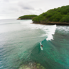 Surfing in Occy's Left