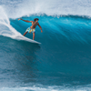 Surfing in Blue Bowls