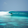 Surfing in Kandooma Right