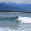 Surfing in White Island