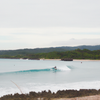 Surfing in Blue Lagoon