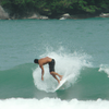 Surfing in Sabang Beach