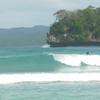 Surfing in Guintarcan Island
