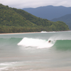 Surfing in San Antonio Island