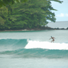 Surfing in Suluan Island
