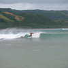 Surfing in Gubat Bay