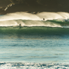 Surfing in Shelly Beach