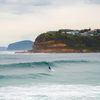 Surfing in Terrigal Beach