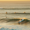 Surfing in Merewether Beach