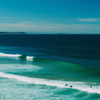 Surfing in Newcastle Beach
