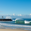 Surfing in Nobbys Beach