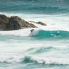 Surfing in Chiton Rocks