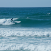Surfing in Knights Beach