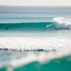 Surfing in Gas Bay