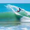 Surfing in Playa Grande