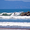 Surfing in Boca Barranca