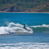 Surfing in Playa Hermosa