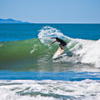 Surfing in Cabuya