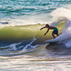 Surfing in Bocana