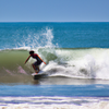 Surfing in Punta Mango