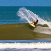 Surfing in El Transito