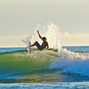 Surfing in Poneloya