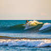 Surfing in Playa Amarillo