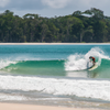 Surfing in Cayos Zapatilla