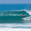 Surfing in Playa El Toro