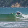 Surfing in Playa Venao