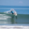 Surfing in Playa Teta