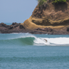 Surfing in Playa Morrillo