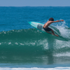 Surfing in Punta Roca