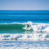Surfing in Guidel