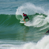 Surfing in Seignosse