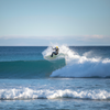 Surfing in Sausset-les-Pins