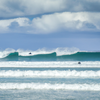 Surfing in Siouville