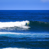 Surfing in Praia de Santa Cruz